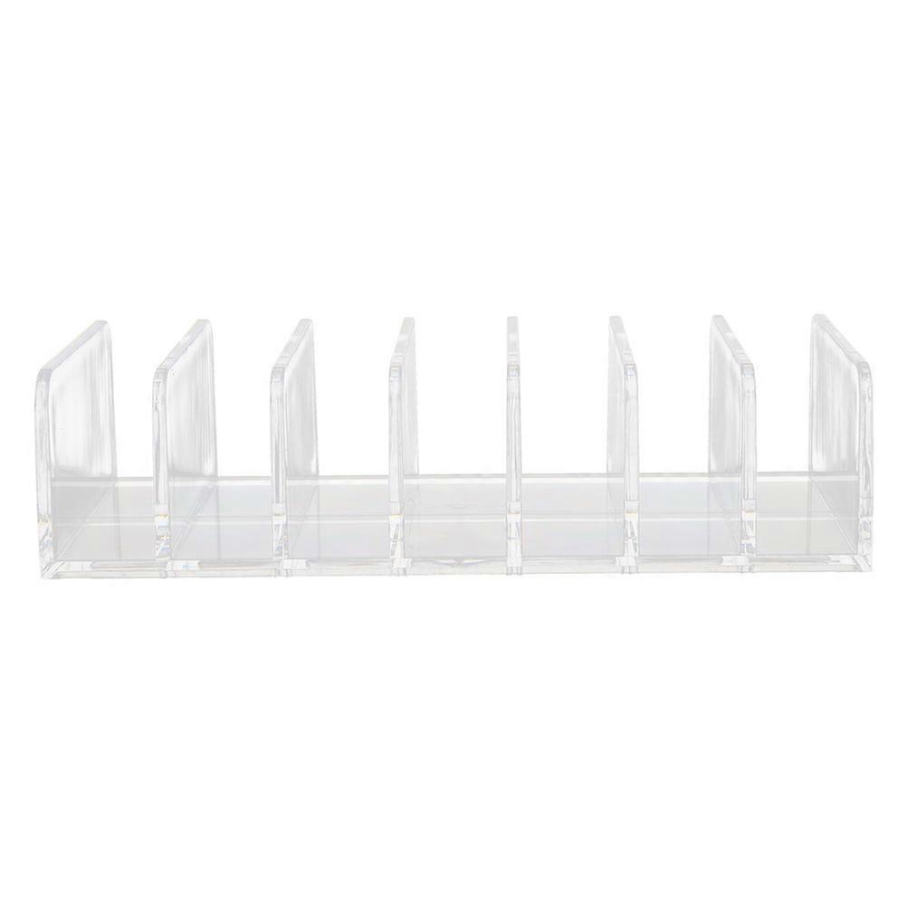Transparent Cosmetic Storage Rack for Home Material Sturdy and Durable Multigrid Design