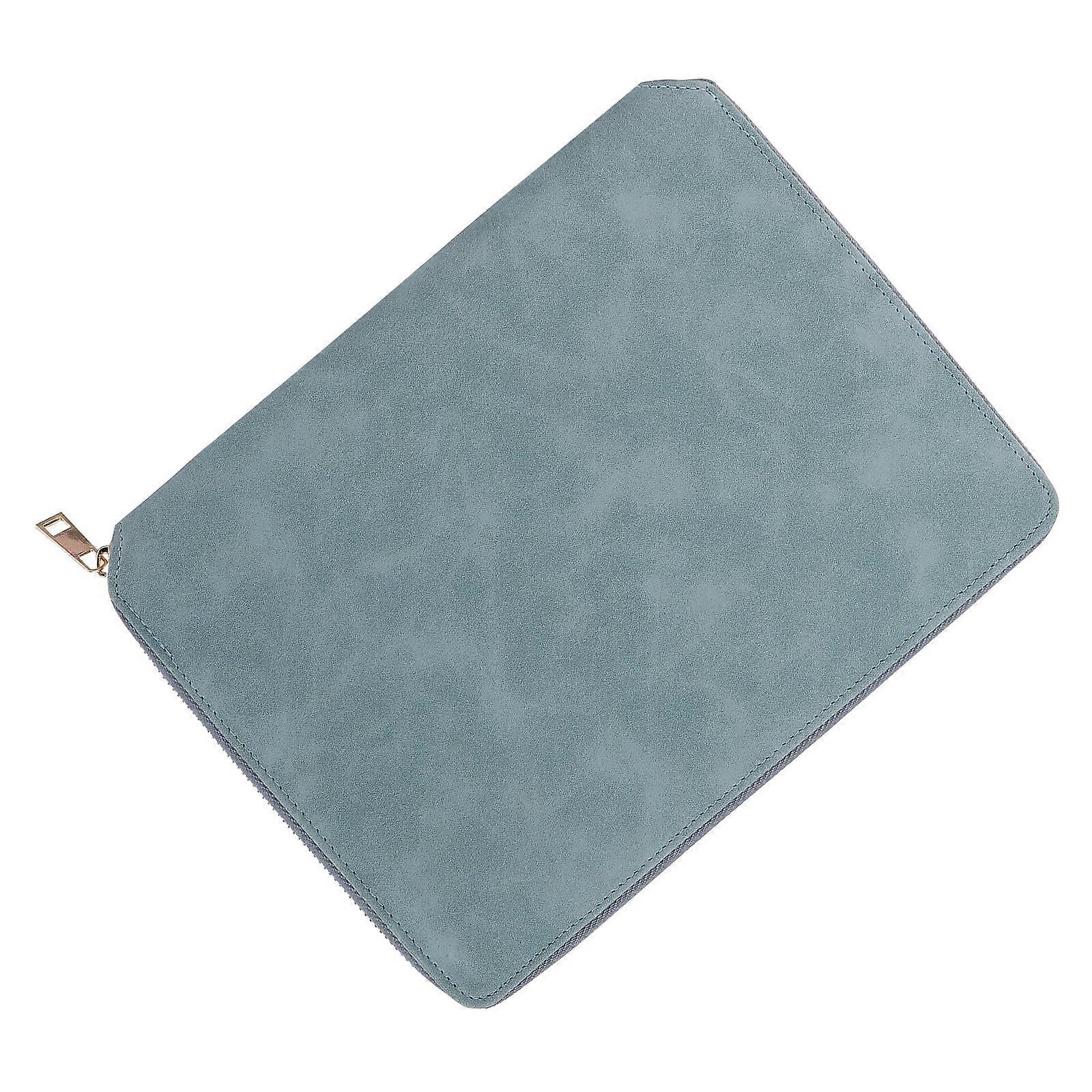 A5 Business Loose Leaf Notebook Set with Zipper Bag for Office Use