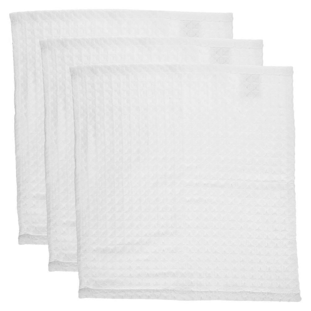 Cotton Towels Absorbent Towels Reusable Face Cloths Women Men 3Pcs