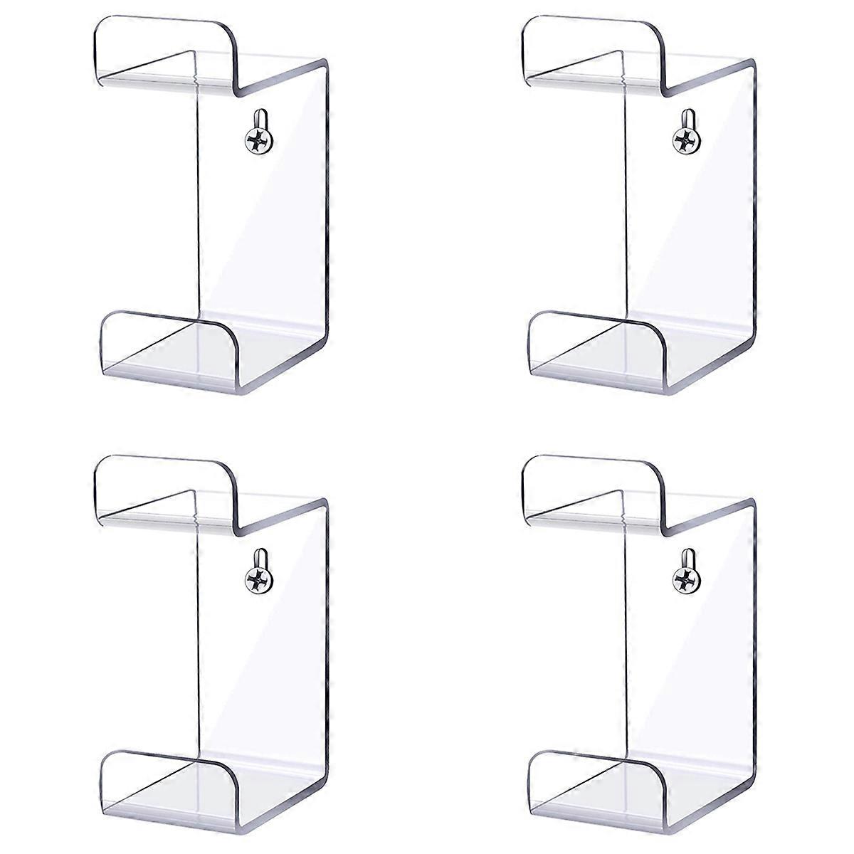 4X Universal Game Controller Holder Wall Mounted Headset Stand Hanger Space Saving Gamepad Holder fo