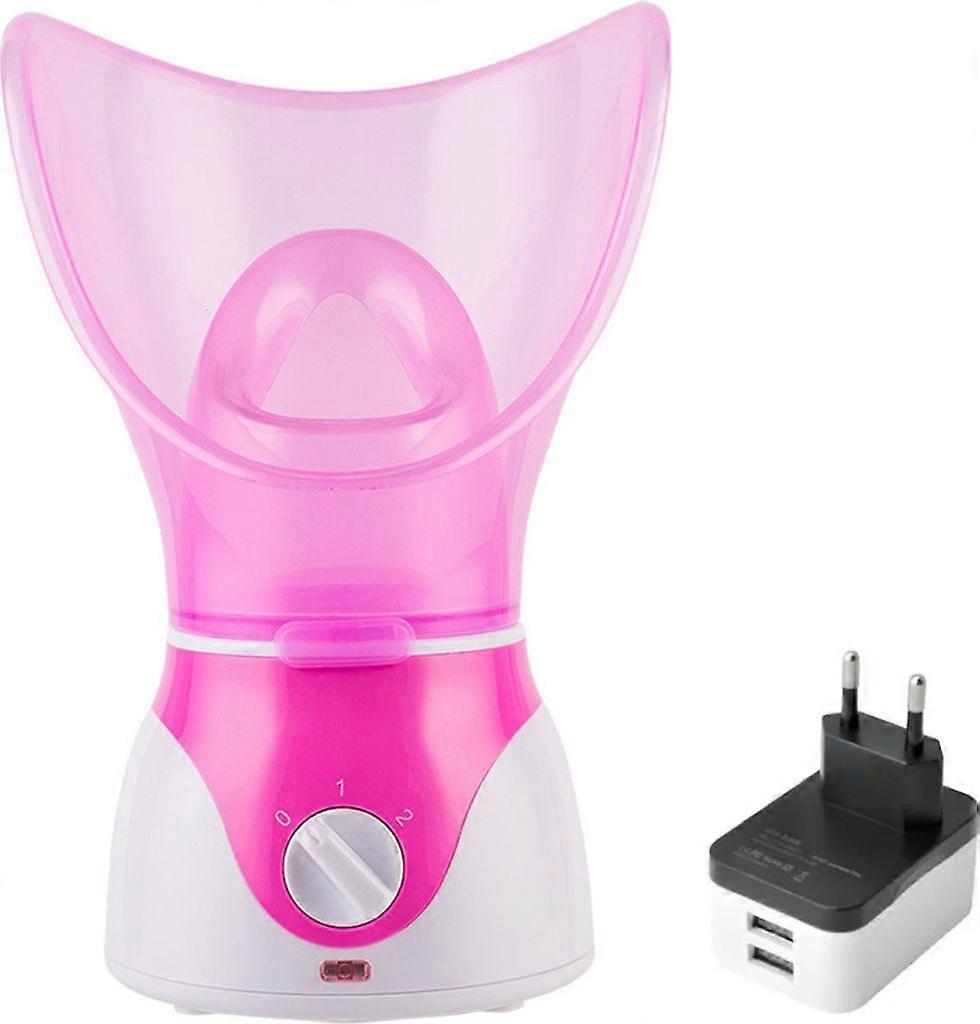 Professionele Gezichtssauna Steamer (Roze)