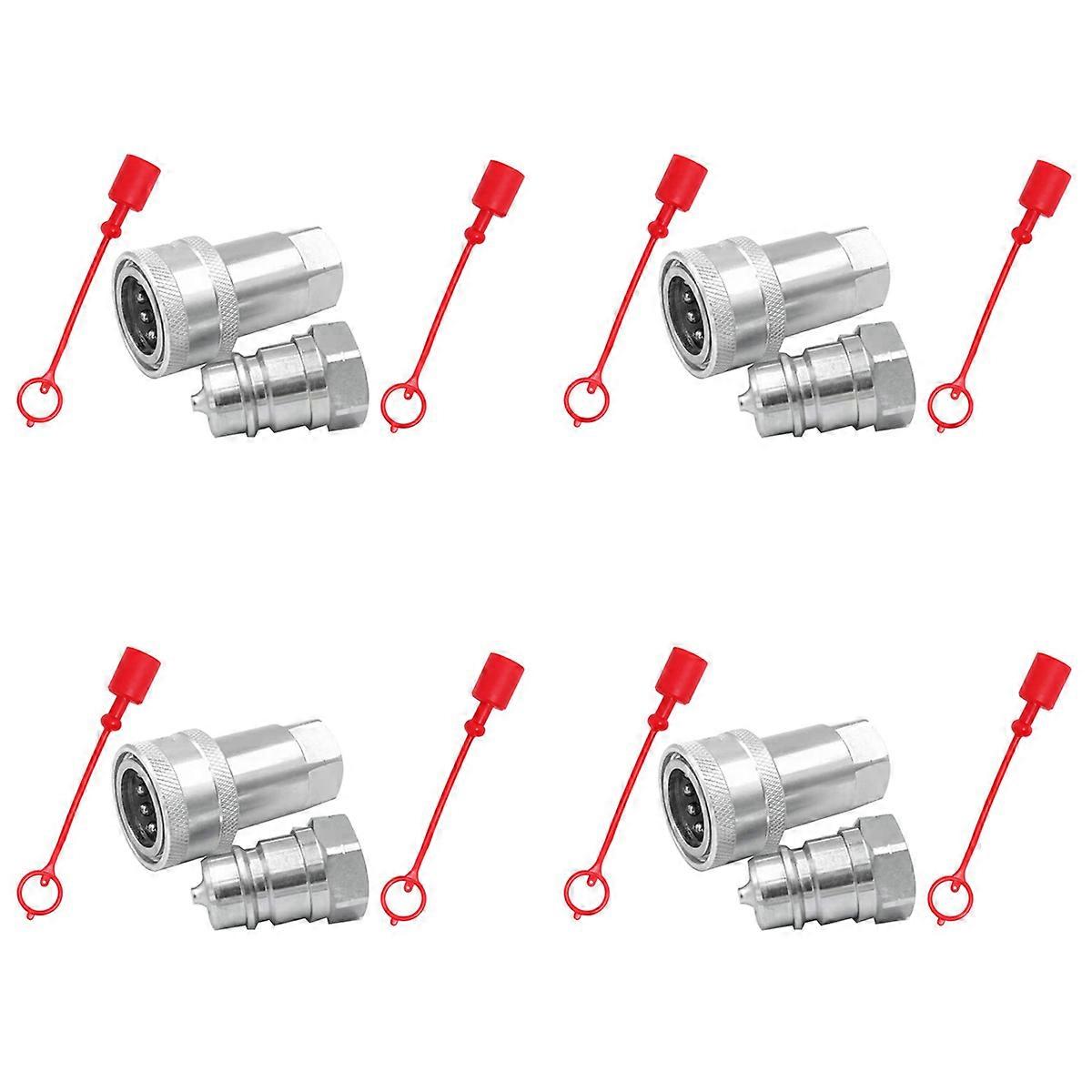 Quick Release Fitting ISO7241-A NPT Hydraulic Coupling Connector