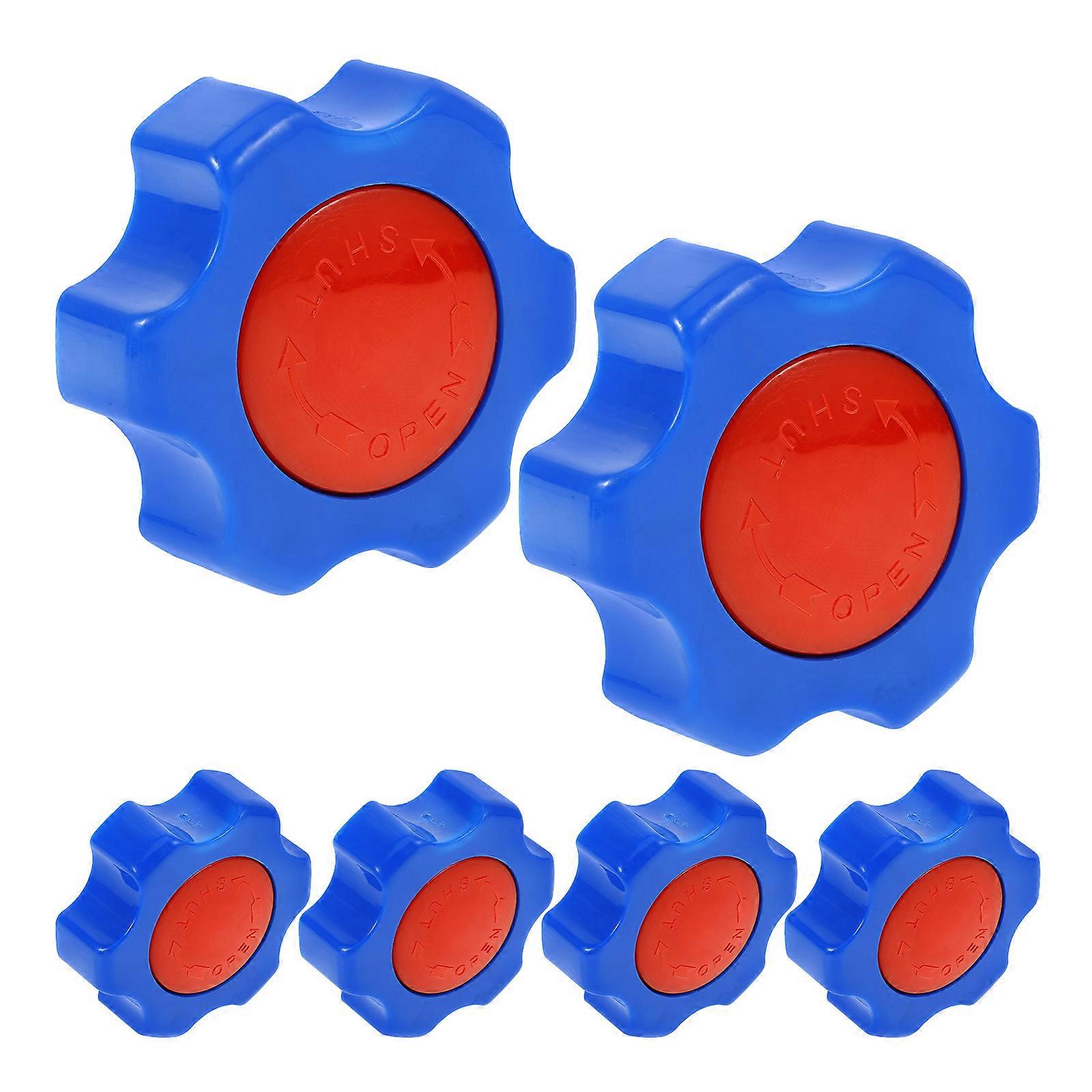 Valve Handle Replacement Shutoff Hand Wheel Plastic 6Pcs