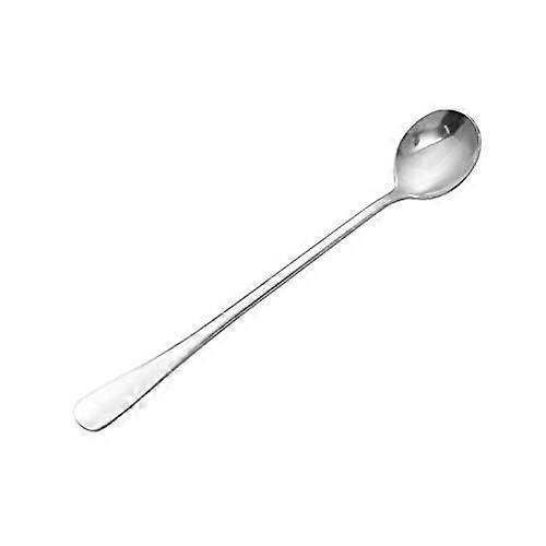 Stainless Steel Tasting Spoon Set - Long-Handled Coffee, Ice Cream, Dessert, and Tea Spoons for Picnic and Tableware (Color: Onecolor)