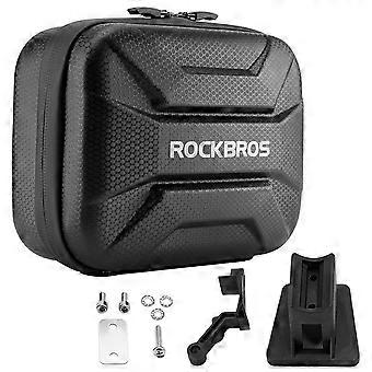 ROCKBROS kulfibermønster hård skal cykeltaske med adapter cykel forreste taske, B91 30110091001 51
