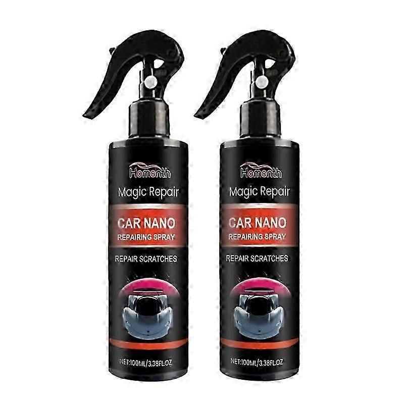 2x Nano Car Usuwanie zarysowań w sprayu Naprawa zadrapań Nano Spray Naprawa zadrapań Polskie akcesoria do powłok ceramicznych w sprayu Nowość