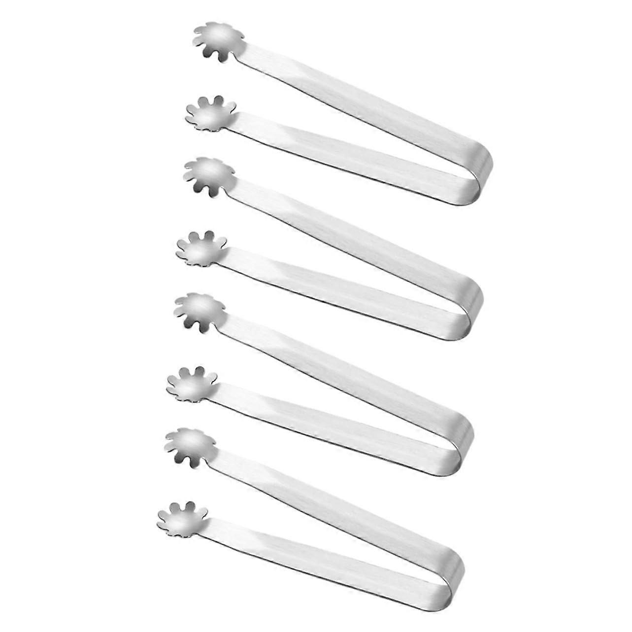 Pack of 4 Ice Cube Tongs, Cute Balls, Accessories for Sausage Plates, Coffee Bar