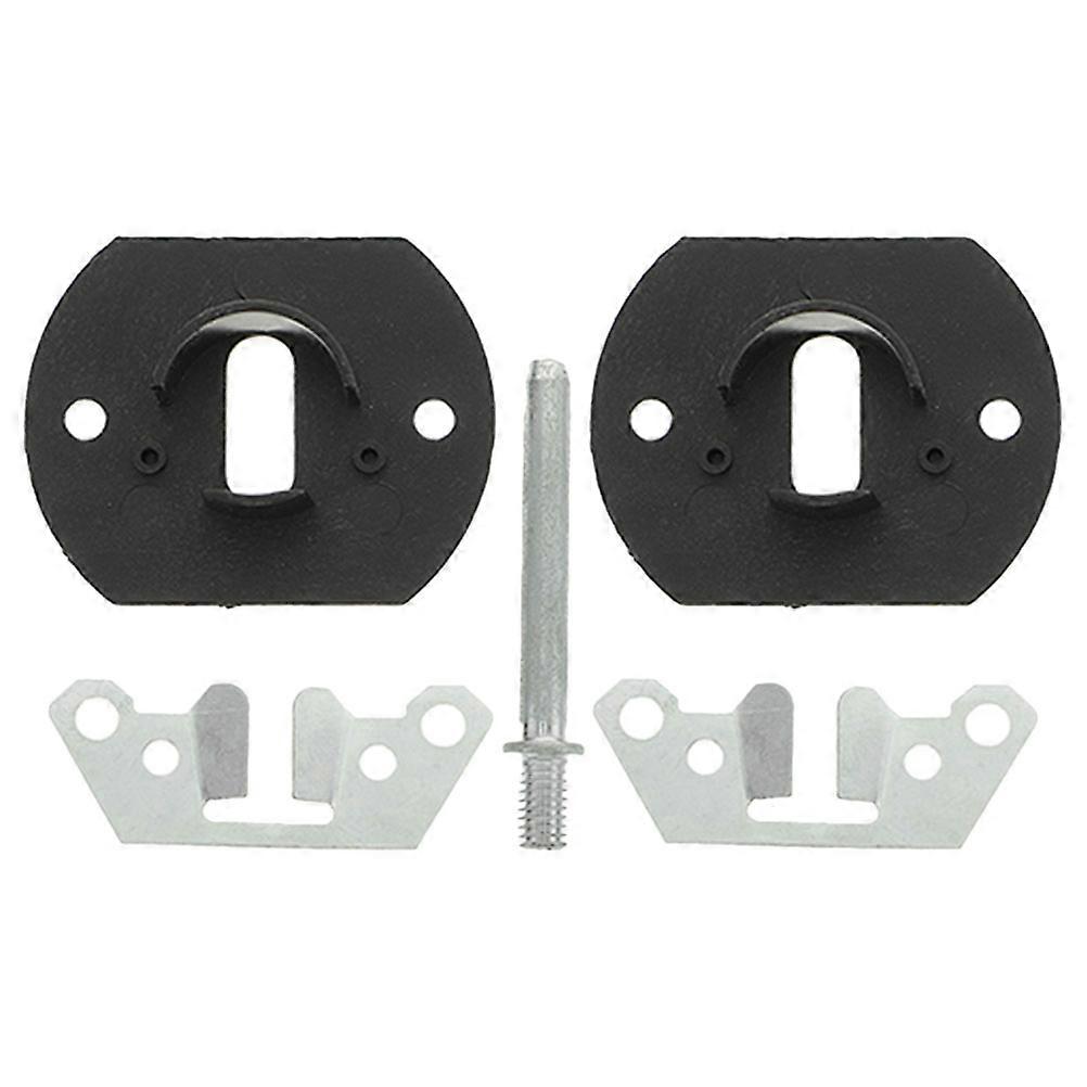 Sectional Connectors for Sofa Set of Sectional Couch Connectors Replacement Furniture Assembly 2.8X2.2X0.6in Black 1Set