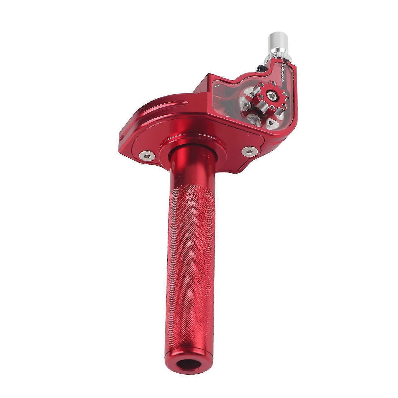 CNC Aluminum Throttle Grips 22mm/0.87in Motorcycle Handlebar Replacement Compatible with CRF