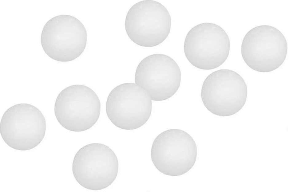100 Pieces White Styrofoam Balls for Art and Craft Projects 2 Cm