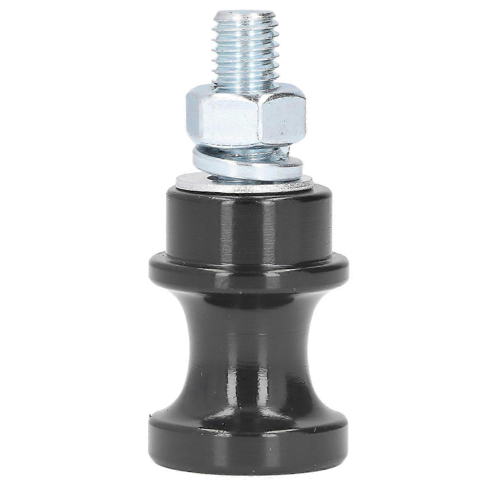 Rust-Proof Steel Winch Hook Stand Bolt Mount for 3/8in and 1/2in U Shape Clip Semi Linkage Winches Black