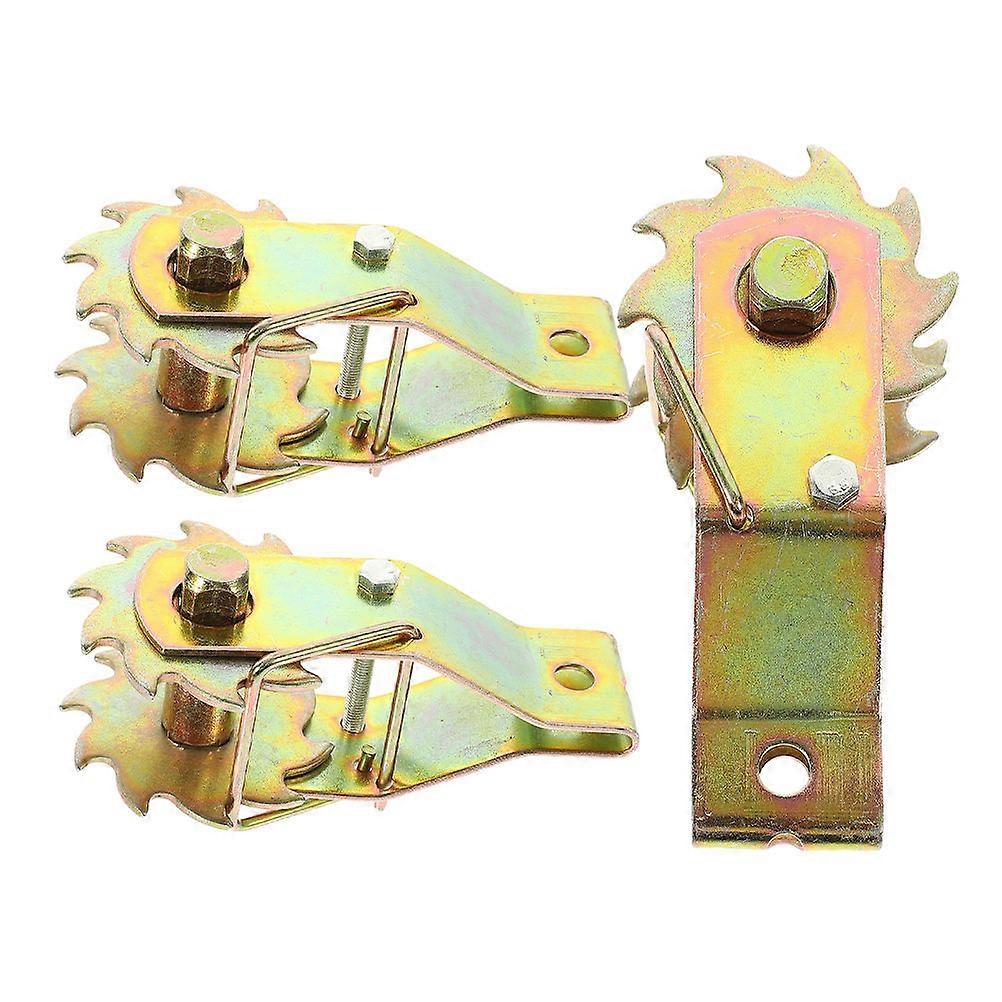 3pcs Heavy Duty Steel Wire Rope Tensioner for Outdoor Fence & Greenhouse – Cable Tightener with Easy to Use Wire Fastener for Secure Installation
