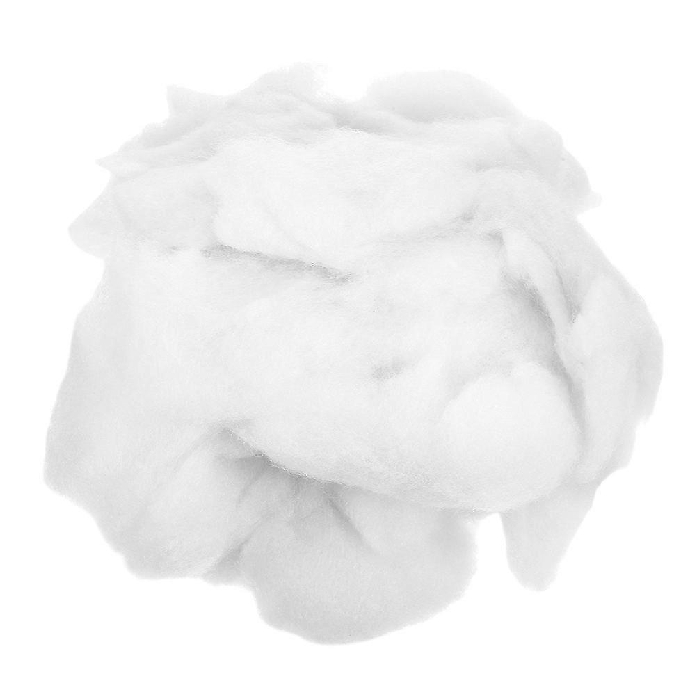 Craft Stuffing Polyester Fiber Fill Soft Stuffing Material For Plush Toys Pillows Diy Projects White 1Pack