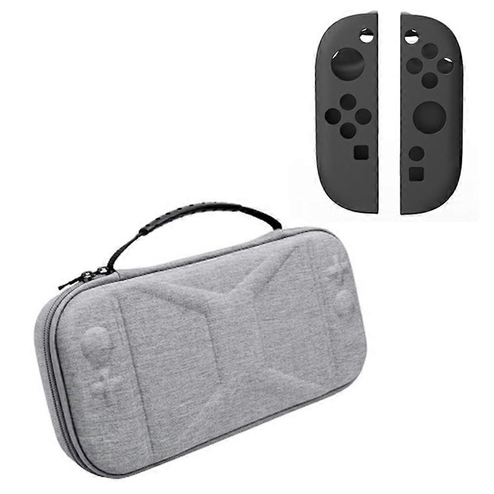 For Nintendo Switch 2 EVA Snowflake Fabric Storage Case with Controller Protective Cover