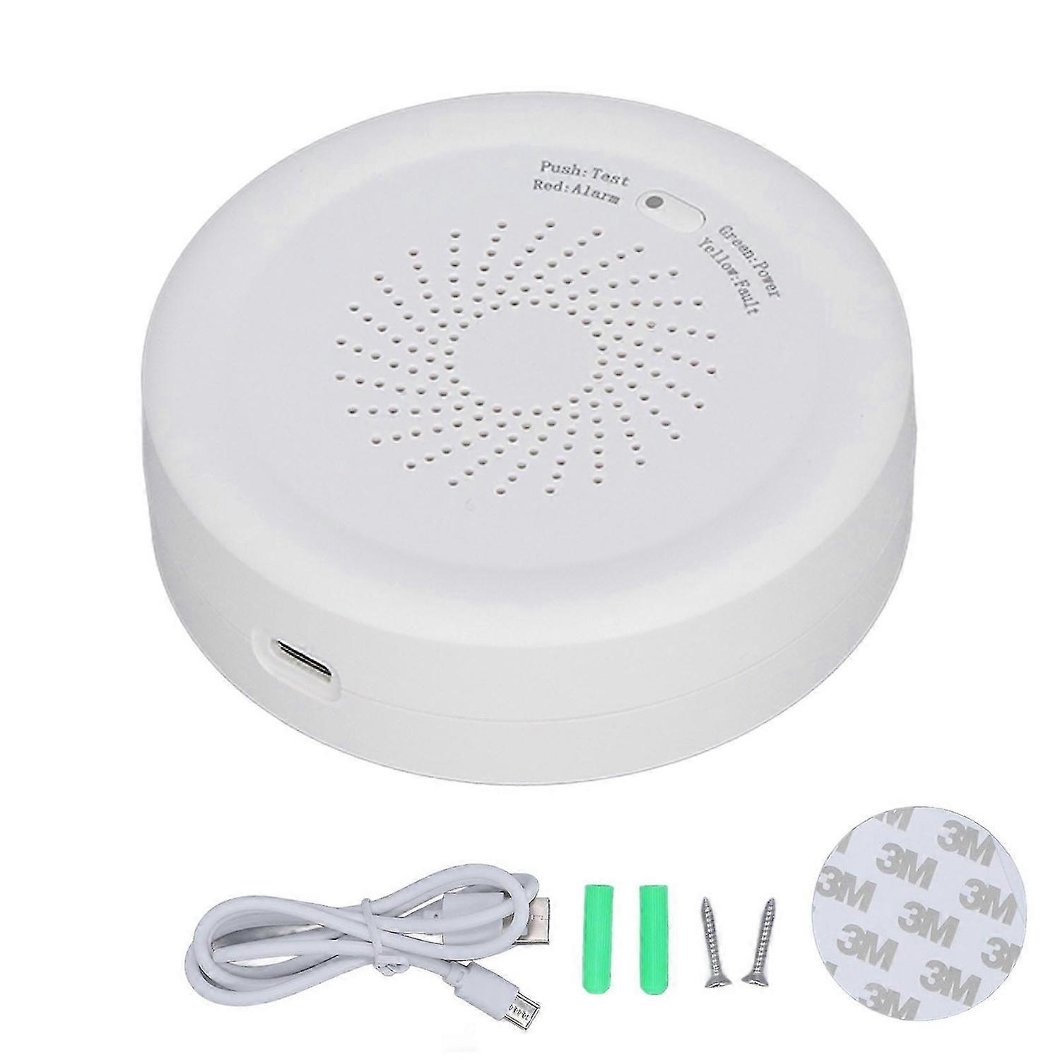 Combustible Gas Detector for Home Smart Safety Natural Gas Leakage Sensor Alarm Device