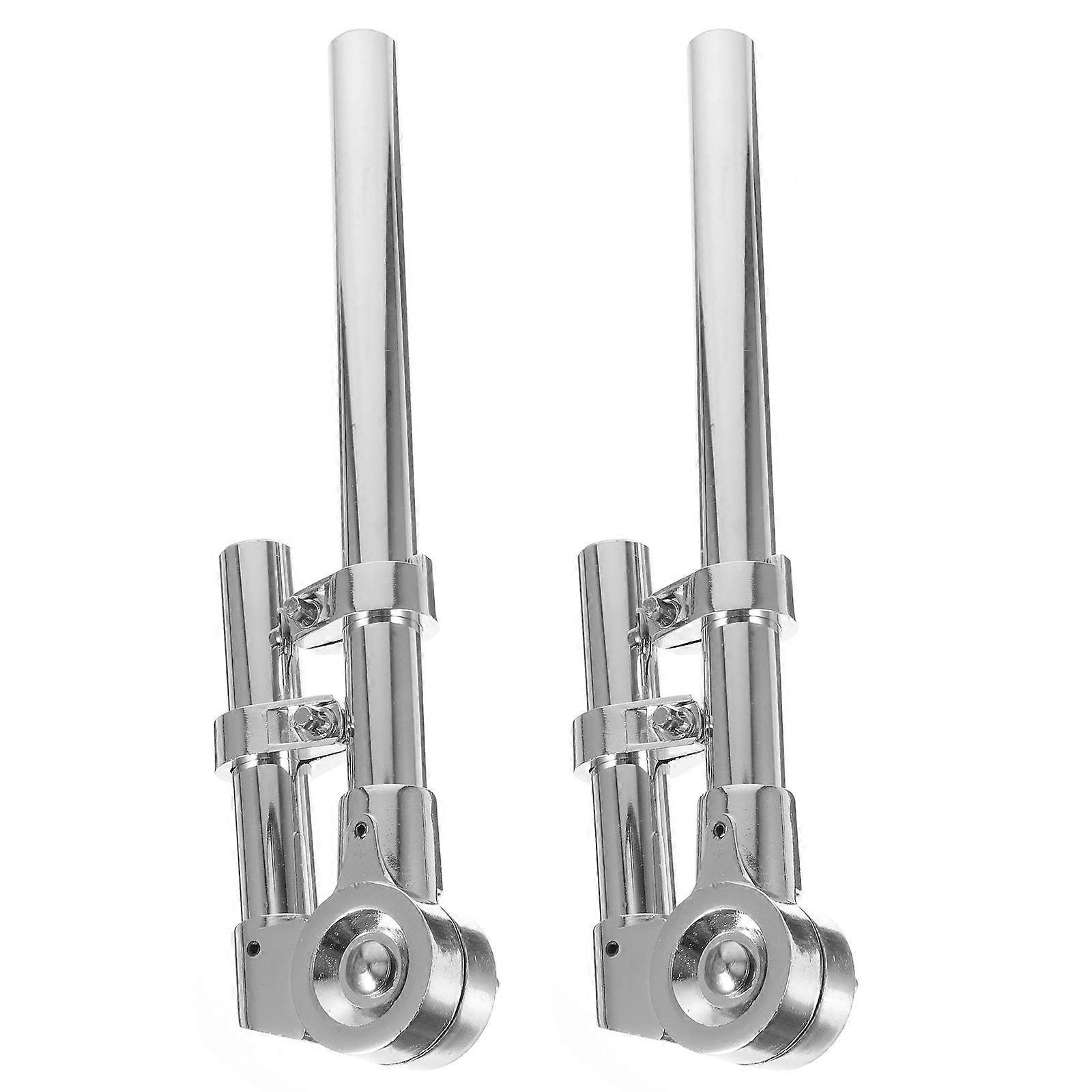 Rack Tom Drum Compact Metal Replacement for Old or Broken Stands Musicians 1 Pair