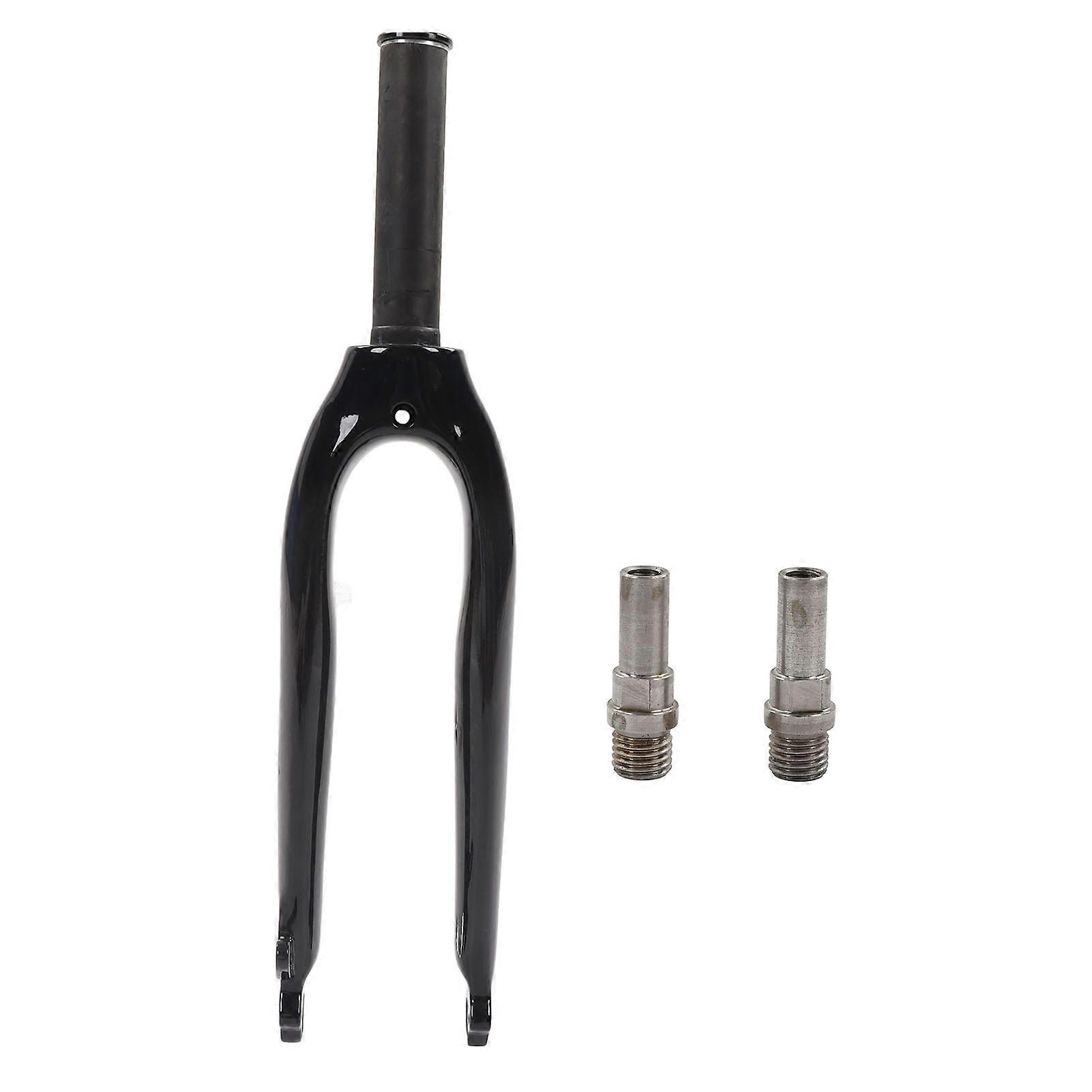 Carbon Fiber Front Fork Replacement Folding Bike Fork with Screws for 20in V Brake C Brake