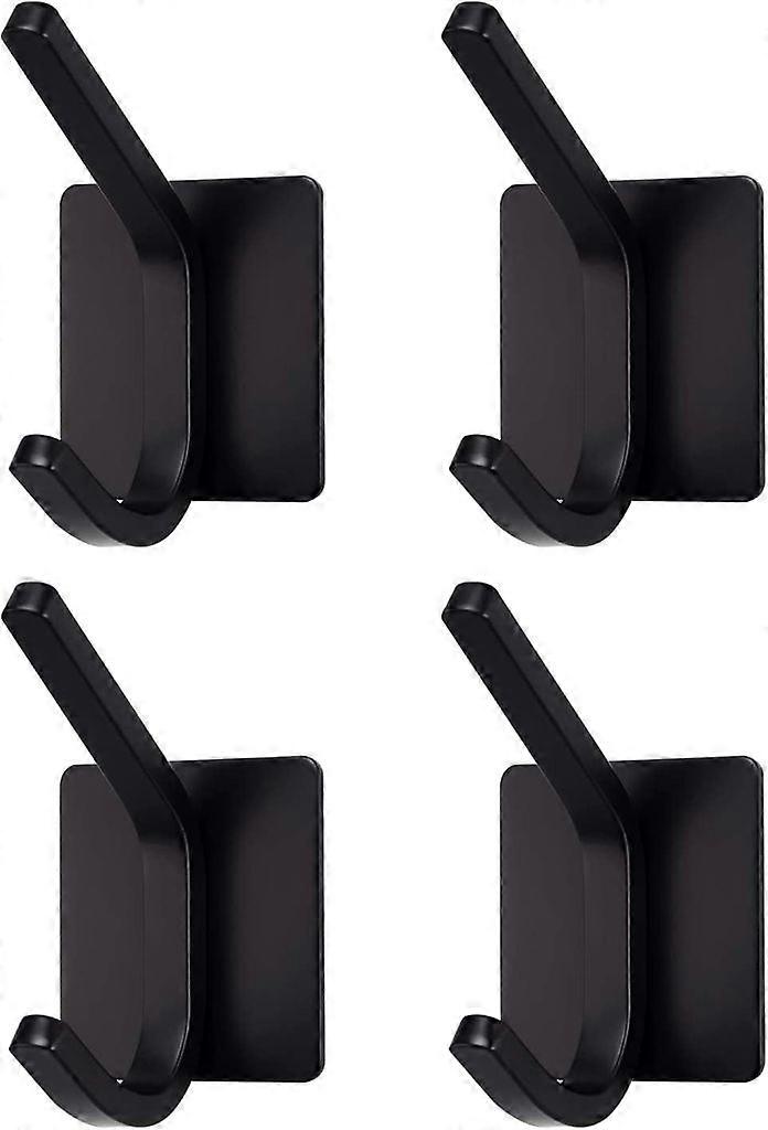 Strong black stainless steel hooks (1 hook x 4)