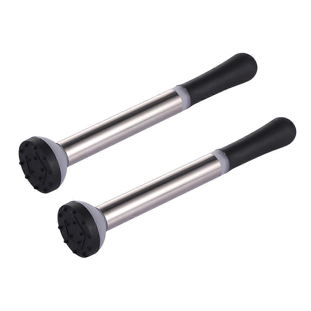 Stainless Steel Utensil Set Broken Popsicle Bartending Utensils Kitchen Tool Multi 20 x 4 x 4cm 2Pcs