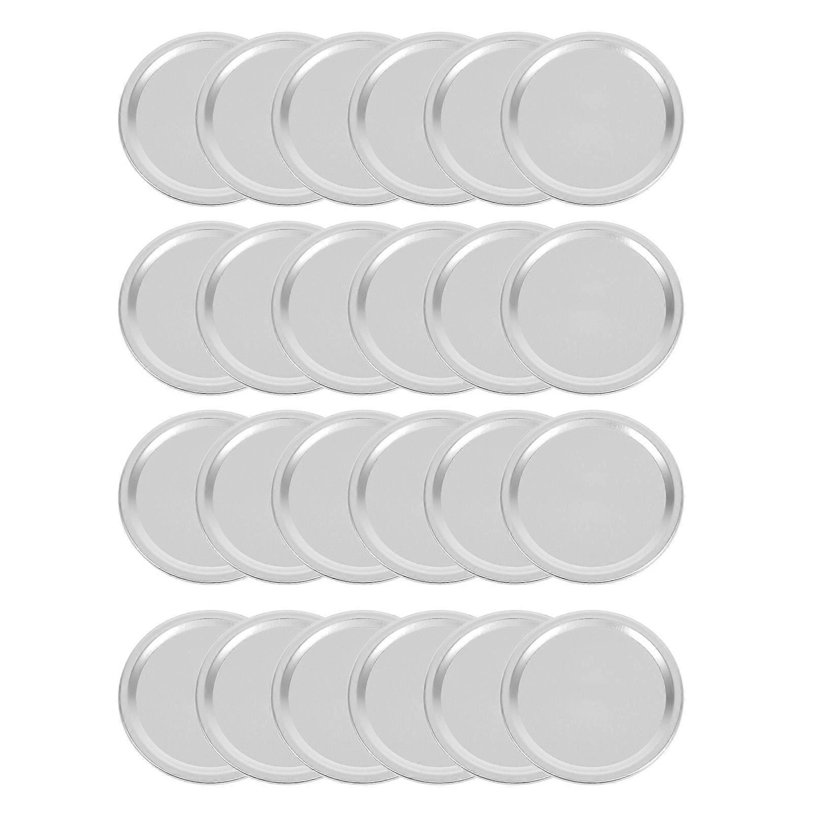 24pcs Airtight Can Lids for Jars   Leakproof Storage Covers for Food Canning and Preserving   Reusable Kitchen Container Lids for Home Use