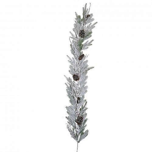 Snowy Pine Foliage & Cone Garland - 65