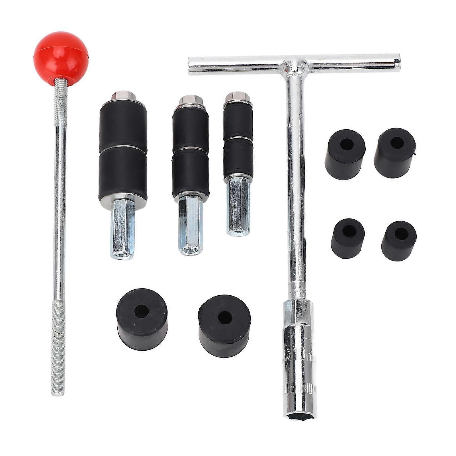 Stainless Steel Pipe Plug Kit Hot Melt Leak Stop Pin Leakage  Tool with Wrench for Maintenance Work Professional Rustproof Lightweight