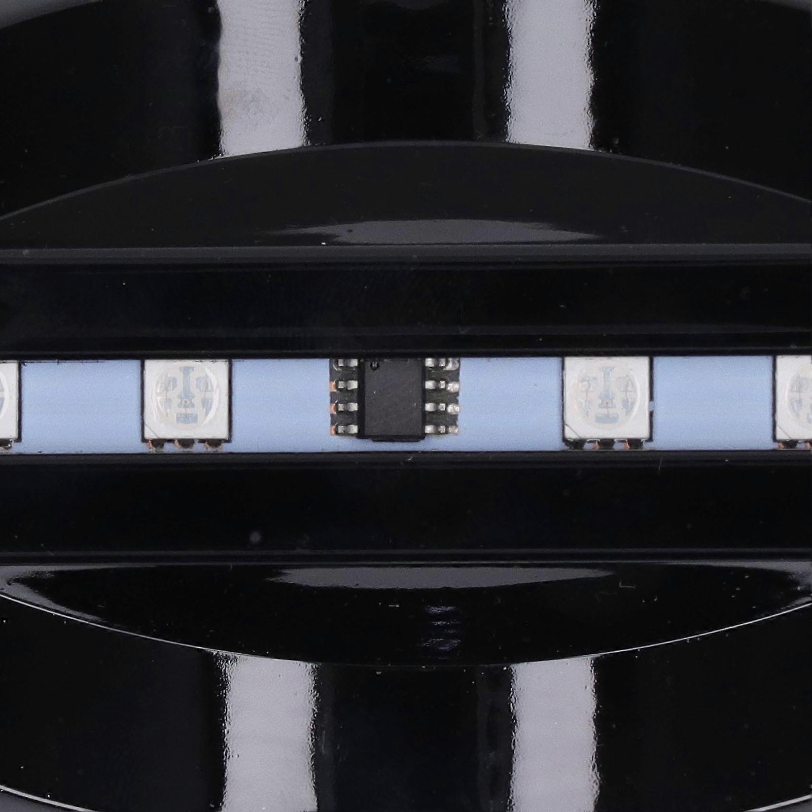 LED Light Base Rectangle Display Stand 4 LED Lamp Beads 2 Power Modes ABS Light Display Base for Crystal Acrylic
