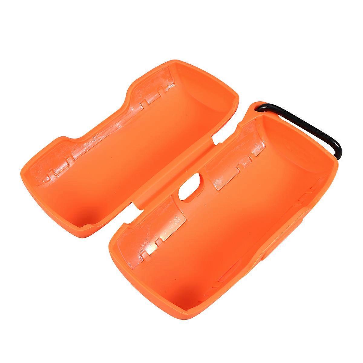 Silicone Case for Wireless Earphones Scratch Resistant Shockproof and Compact Size Great Gift Orange