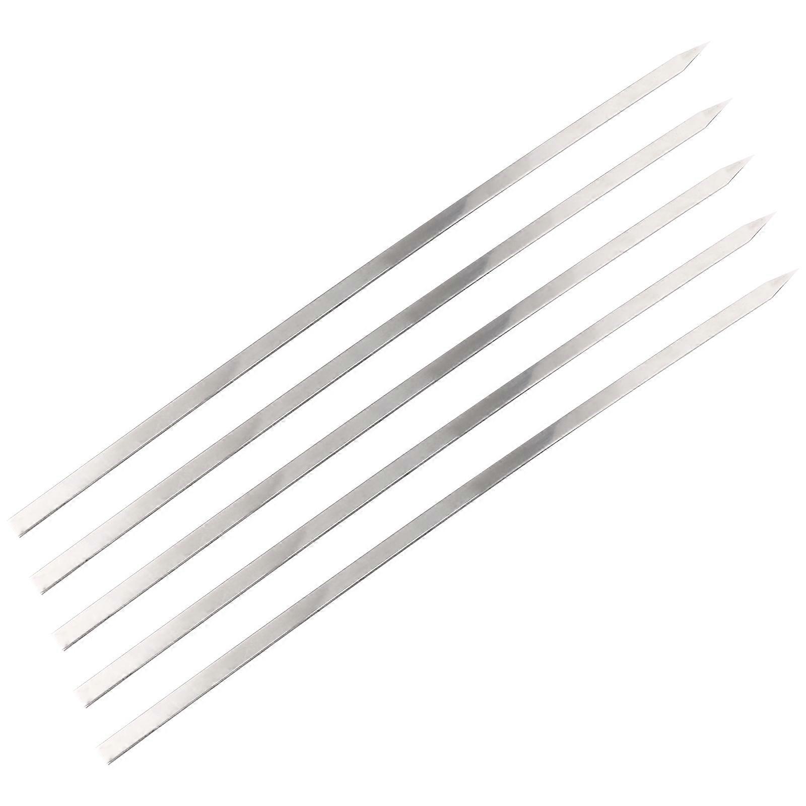 Practical Barbecue Skewers with High Temperature Resistance Made of Durable Stainless Steel for Safe BBQ Use