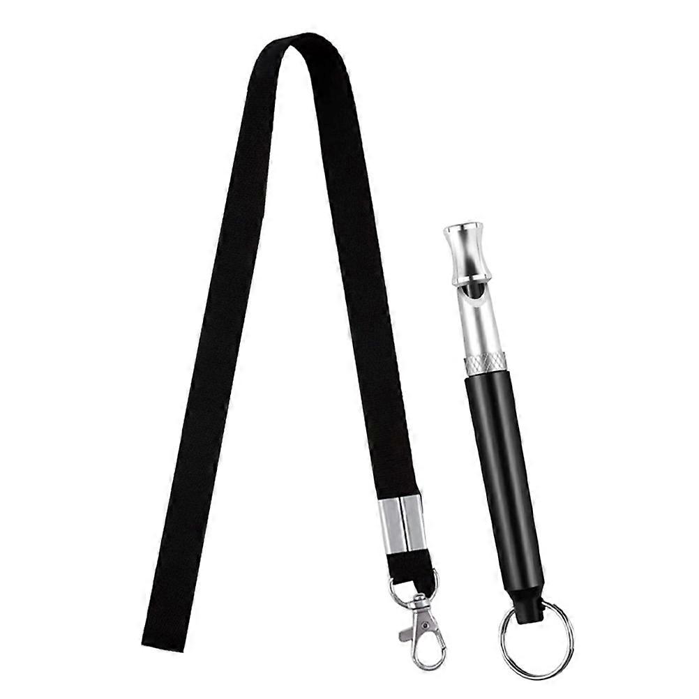 Dog Whistle Training Tool for Dog Trainers Adjustable Frequency and Silent Training for Camping 1Set