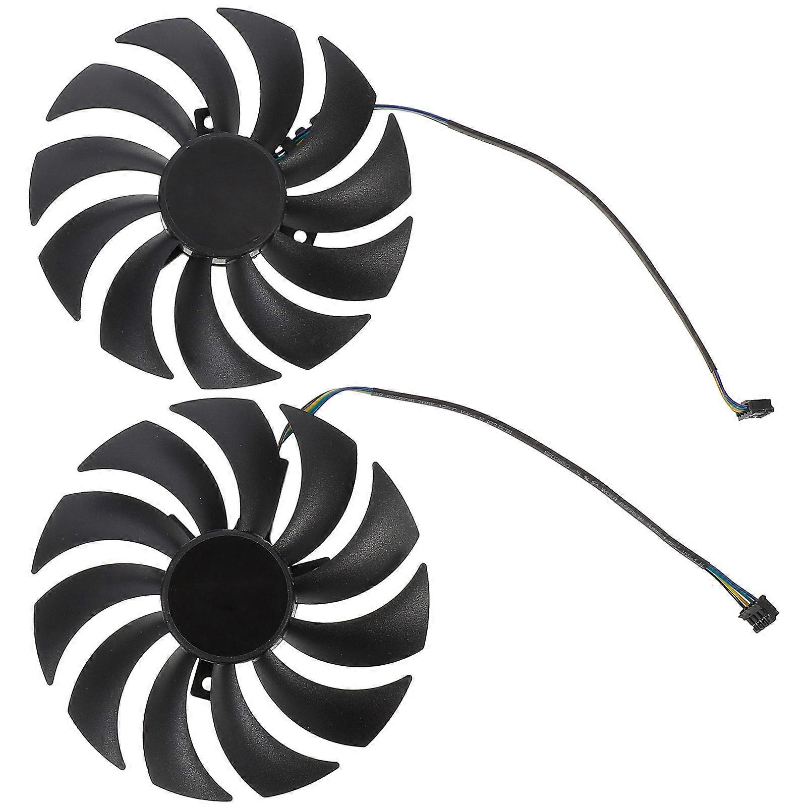 Gpu Cooling Device High-Speed Gpu Cooling For Computer Gpu Crowd Tech Enthusiasts And Gamers Abs 10x10x1cm 1 Pair