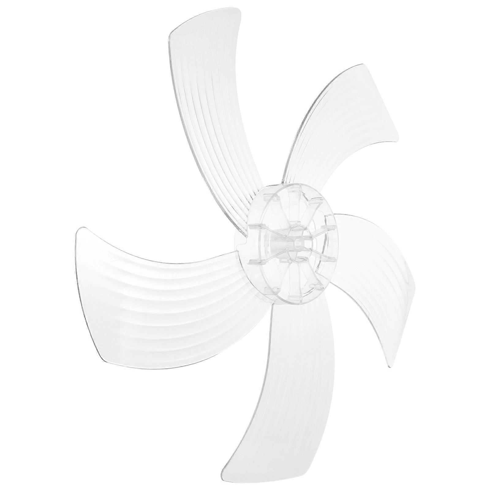 Standing Pedestal Fan Transparent Plastic Fan Accessories with Low-Noise Operation for Summer