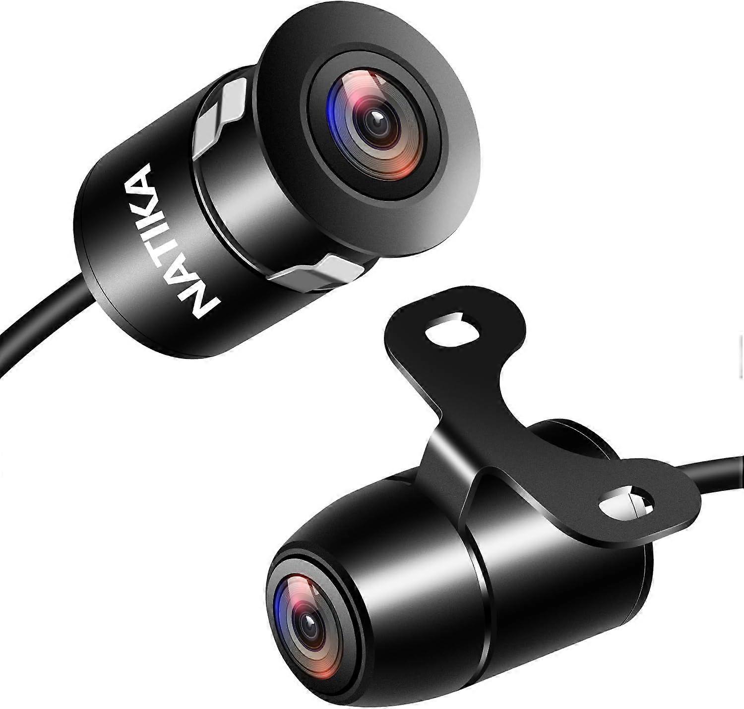 2025 Newest Reversing/Front/Side View Camera: No Distortion Effect Starlight