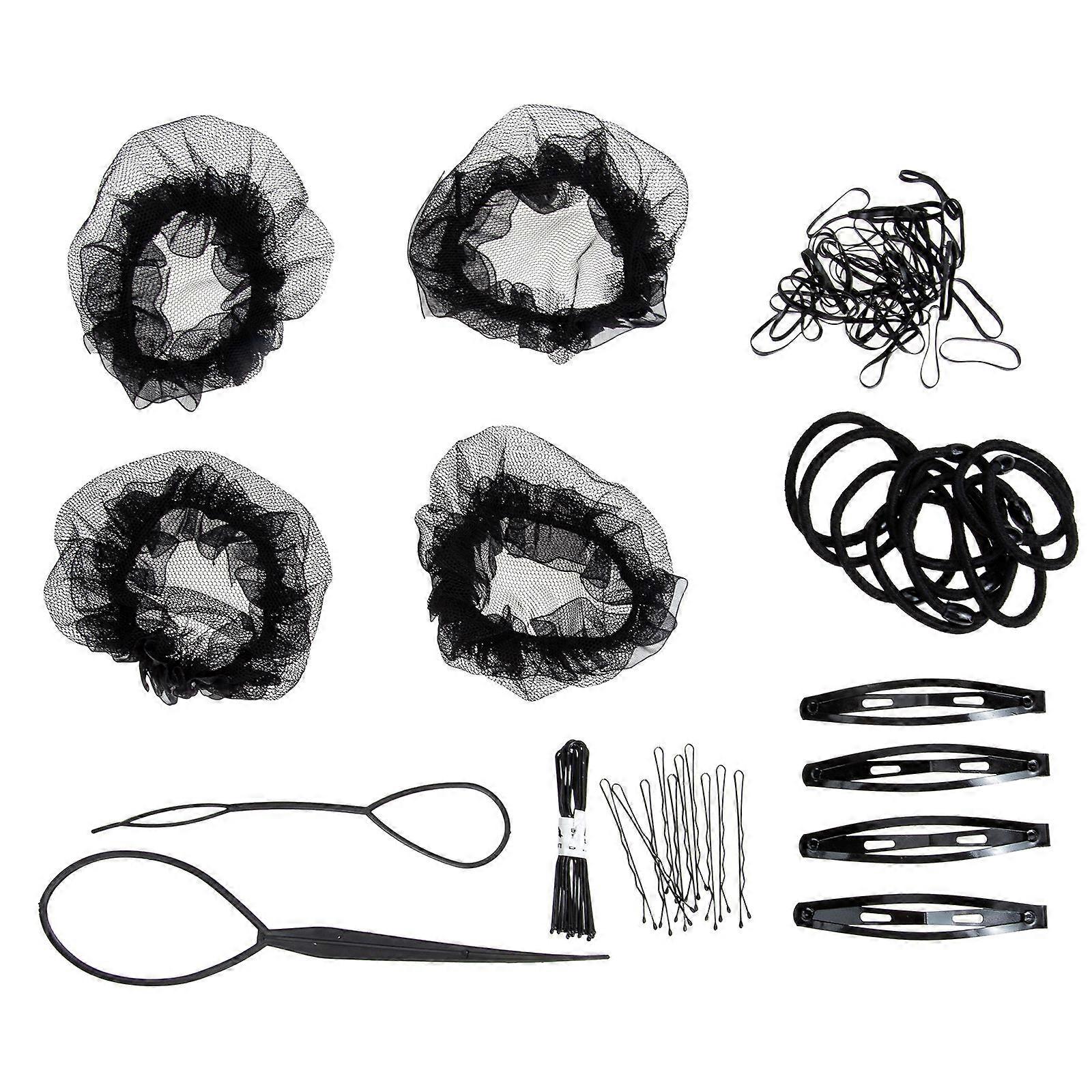 Invisible Hair Bun Nets for Women Elastic & Durable Hair Mesh Nets for Buns, Breathable & Comfortable for Dance, Everyday Use, All Hairstyles