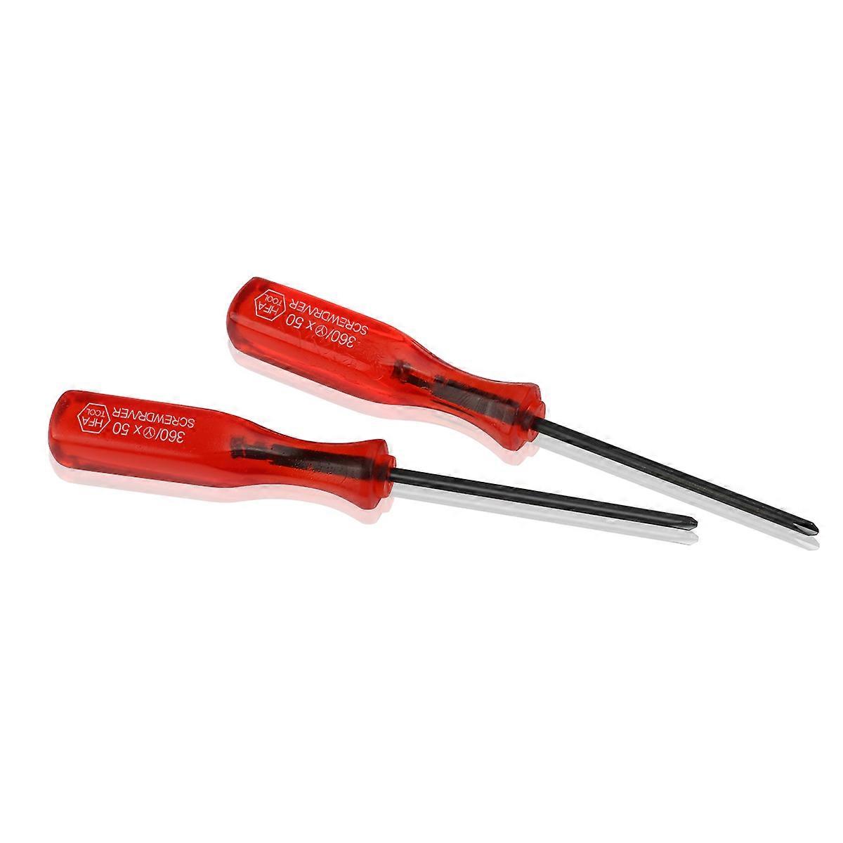 5Pcs Triwing Trigram Screwdrivers Set For Repair Appliance Portable Red Y-Tip Functionality