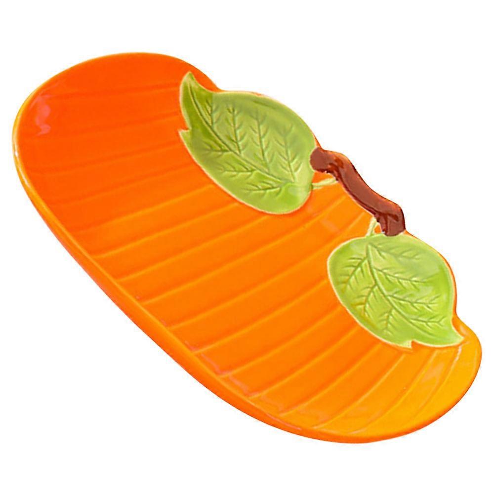 Tavă de desert elegantă în formă de dovleac pentru și evenimente speciale 1Set