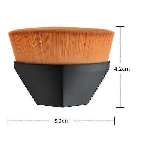 Traceless Foundation Brush Flat Head Makeup Brush Skin-friendly Soft Quick Flawless Base Makeup