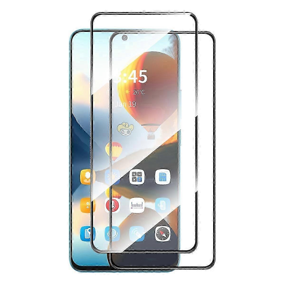 Type A ENKAY HAT PRINCE 2Pcs for Honor Play 8T 5G Screen Protector 9H Hardness Full Glue HD Clear