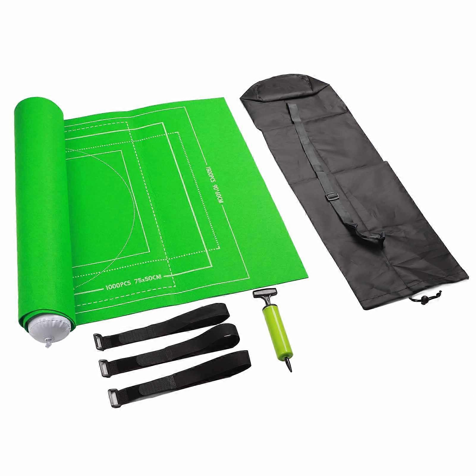 Portable Puzzles Mat Jigsaw Roll Felt Mat Play Mat Puzzles Blanket For Up to 1500 Pieces Puzzles Travel Storage Bag