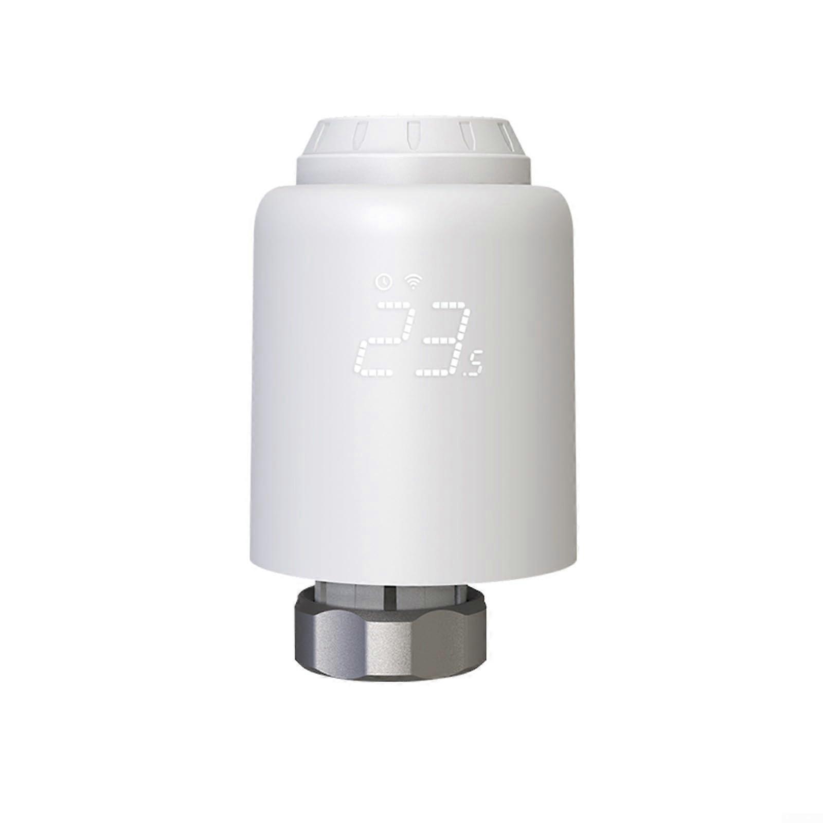 Programmable smart LED screen radiator thermostat switch app remote control intelligent temperature regulator, smart thermostatic radiator valve