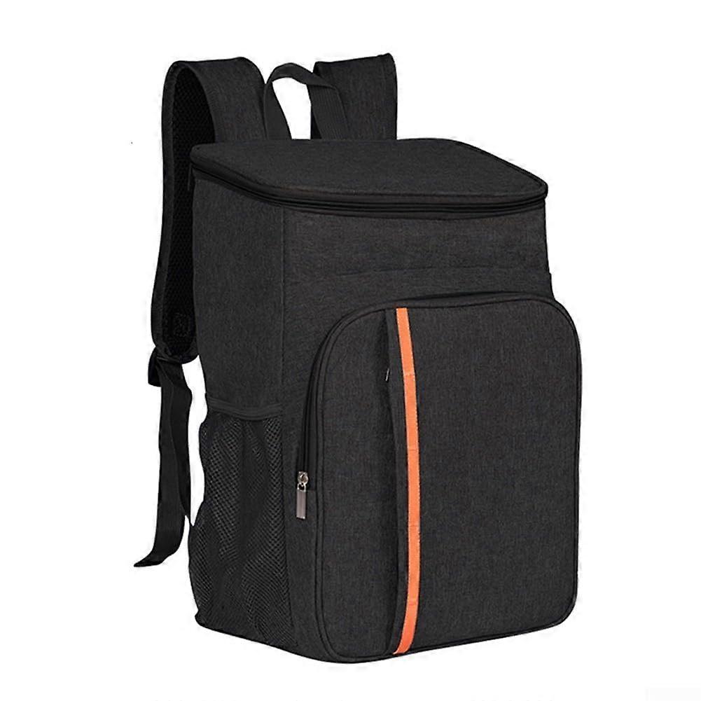 Insulated Dual-Purpose Thermo Backpack For Camping And Picnics Black Meal Storage