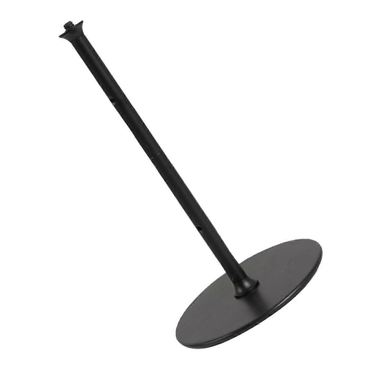 Folding Table Lamp Stand LED Outdoor Telescopic Aluminium Alloy Camping Lantern Holder Black Storage Light Stand