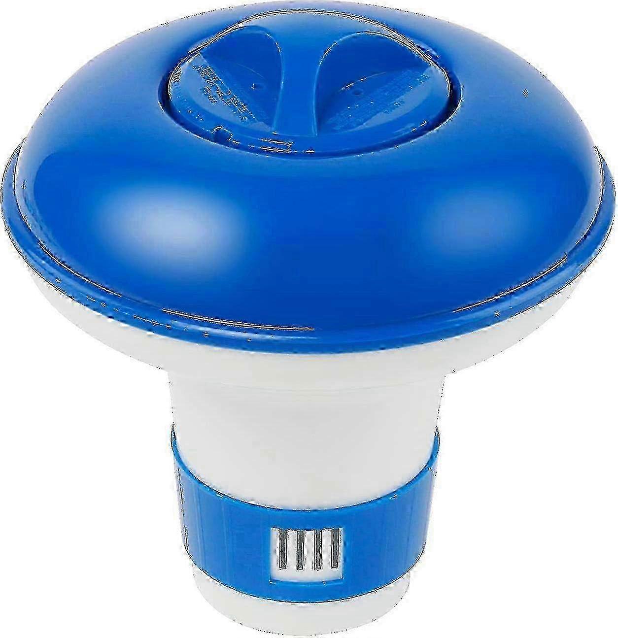 5 Adjustable Hot Tub Chlorine Tablet Dispenser - Floating Pool Chemical Floater for Spa & Swimming Pool Sanitization