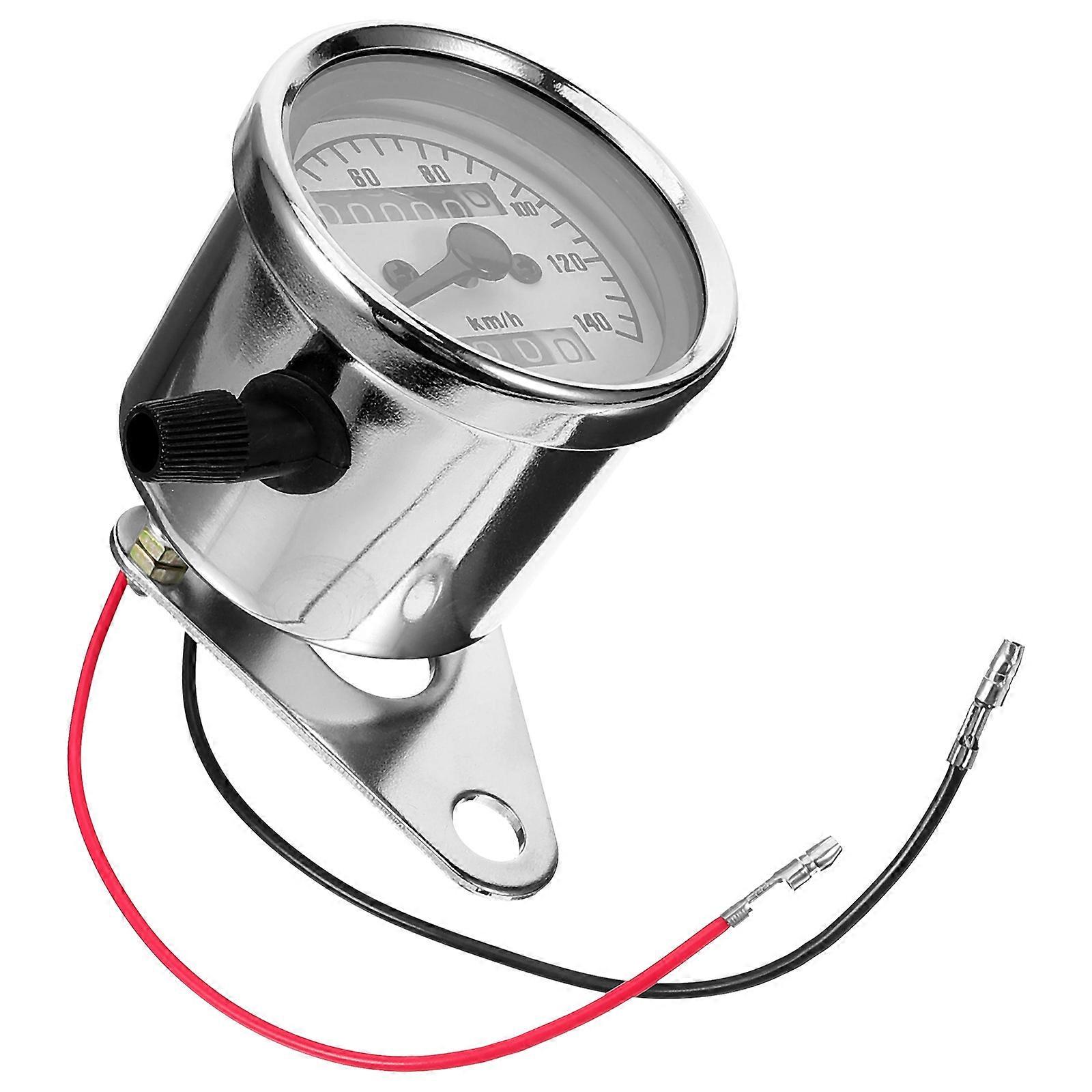 Motorcycle Modified Speedometer with Pointer for Motorcycle Aluminum