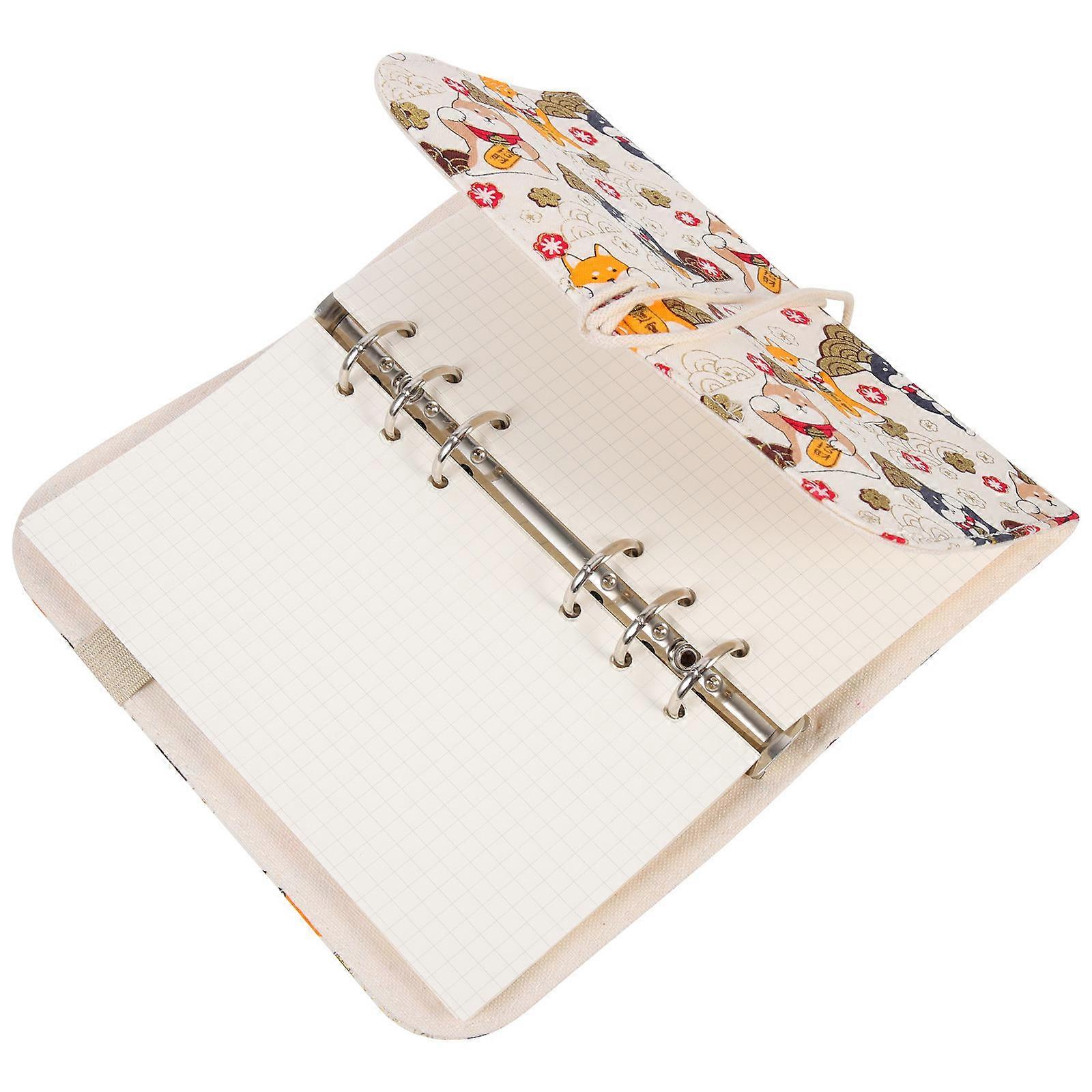 Budget Planner Notebook A6 Cartoon Style Notepad For Daily Use Compact Multi Color 1 Set