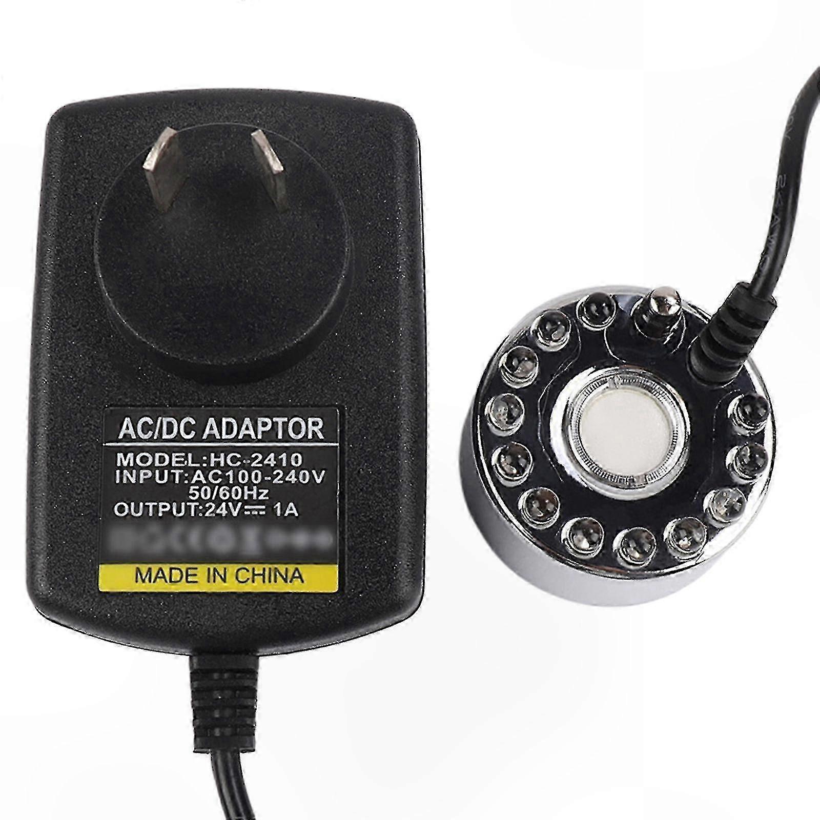 LED Light Ultra Mist Maker for Pond Fogging and Fountain Atomization Accessory