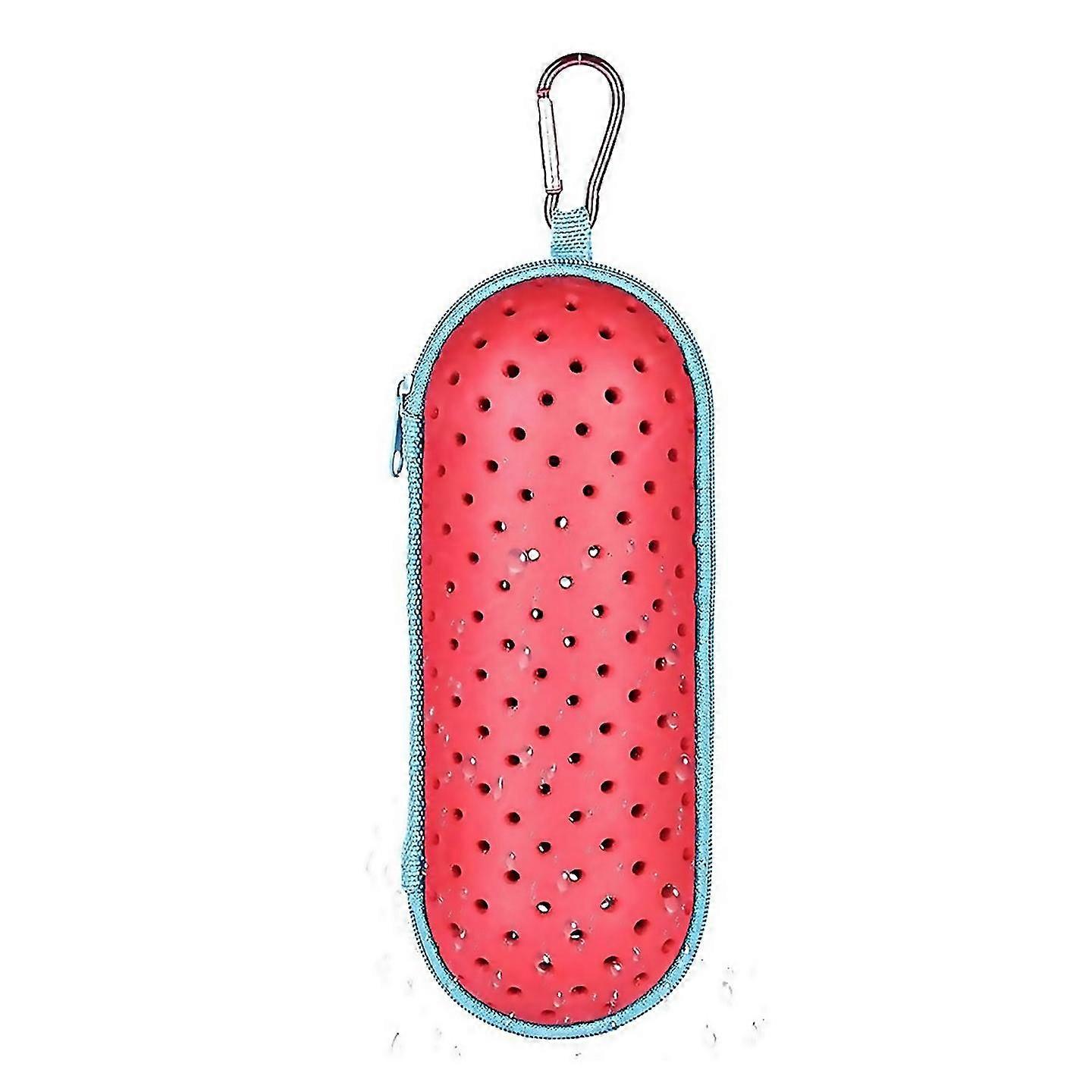 For Swim Goggle Case For Swimming Goggles Eva Carrying Case With Drain Hole Zipper Sunglasses Case With