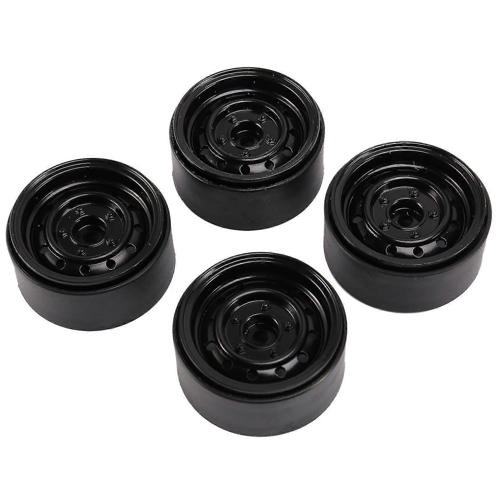 1,9-Zoll-Beadlock-Räder aus Metall, kompatibel mit Axial Scx10 90046 usw., 4er-Pack