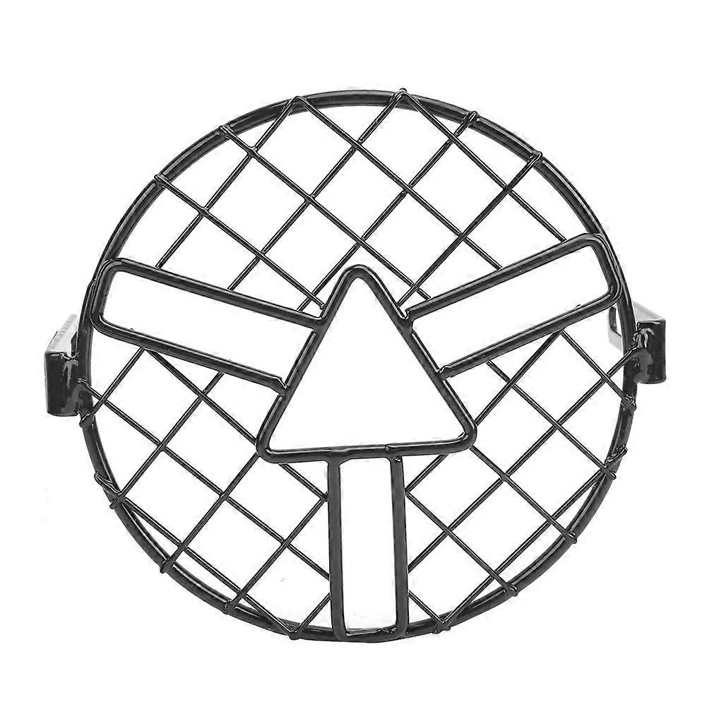 5.75 Inch Motorcycle Headlight Lampshade, Round Design, Non-Destructive Installation, Compatible with Various Models