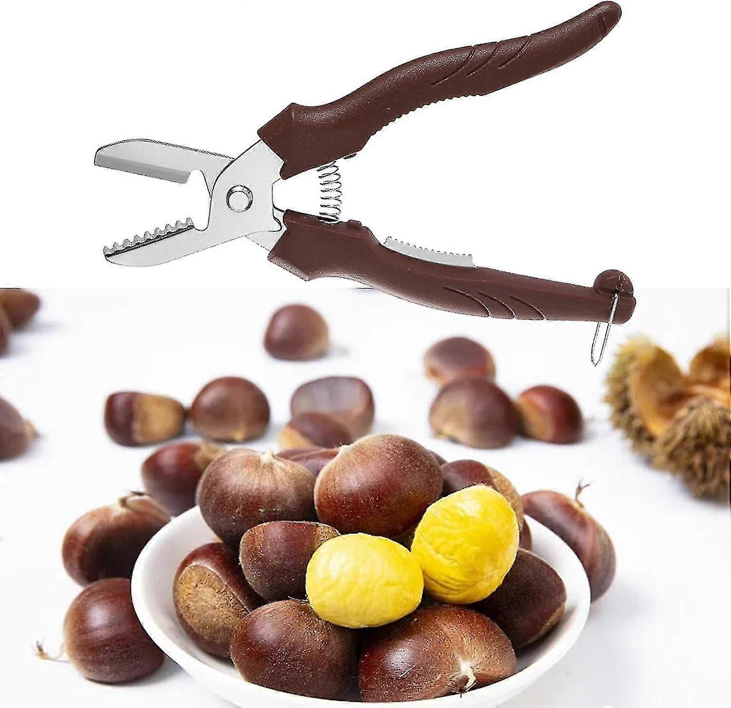 Stainless Steel Walnut Chestnut Nut Shell Opener Chestnut Shell Opener Tw
